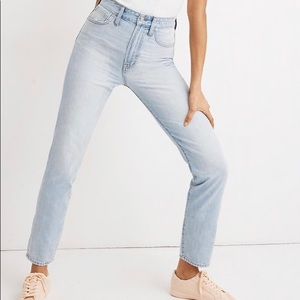 Madewell new vintage curvy jeans